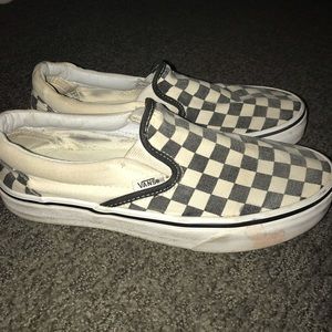 Checkered Slip-On Vans